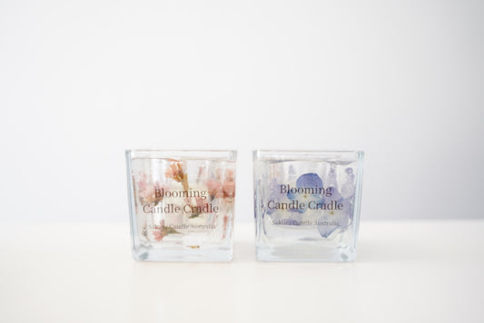 Dried Flower Candle Holder